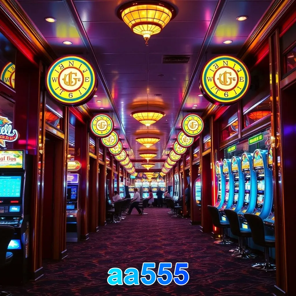Chuva de Bônus aa555 nos slots