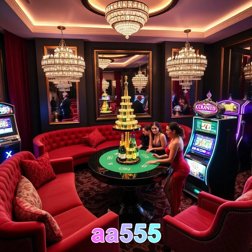 Aplicativo móvel aa555 para iOS e Android